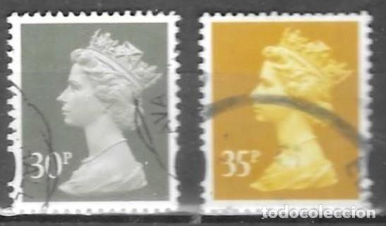 Sellos: SELLOS USADOS DE GRAN BRETA&Ntilde;A 1993, YT 1690/ 91