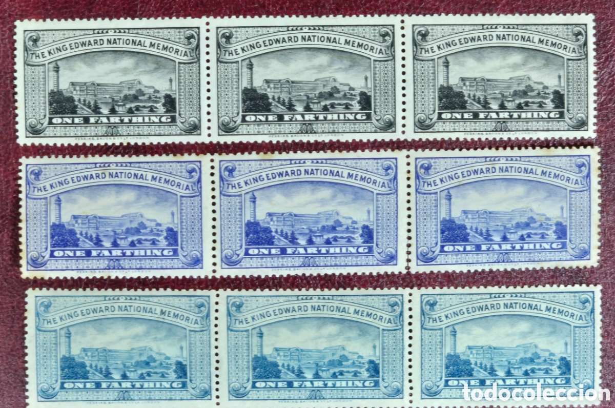 Sellos: Sellos Reino Unido 1910 The King Edward National M