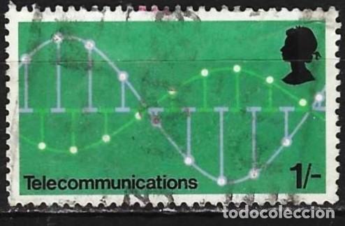 Sellos: Gran Breta&ntilde;a 1969 - Mi 530 - YT 577 - Telecomunicaciones