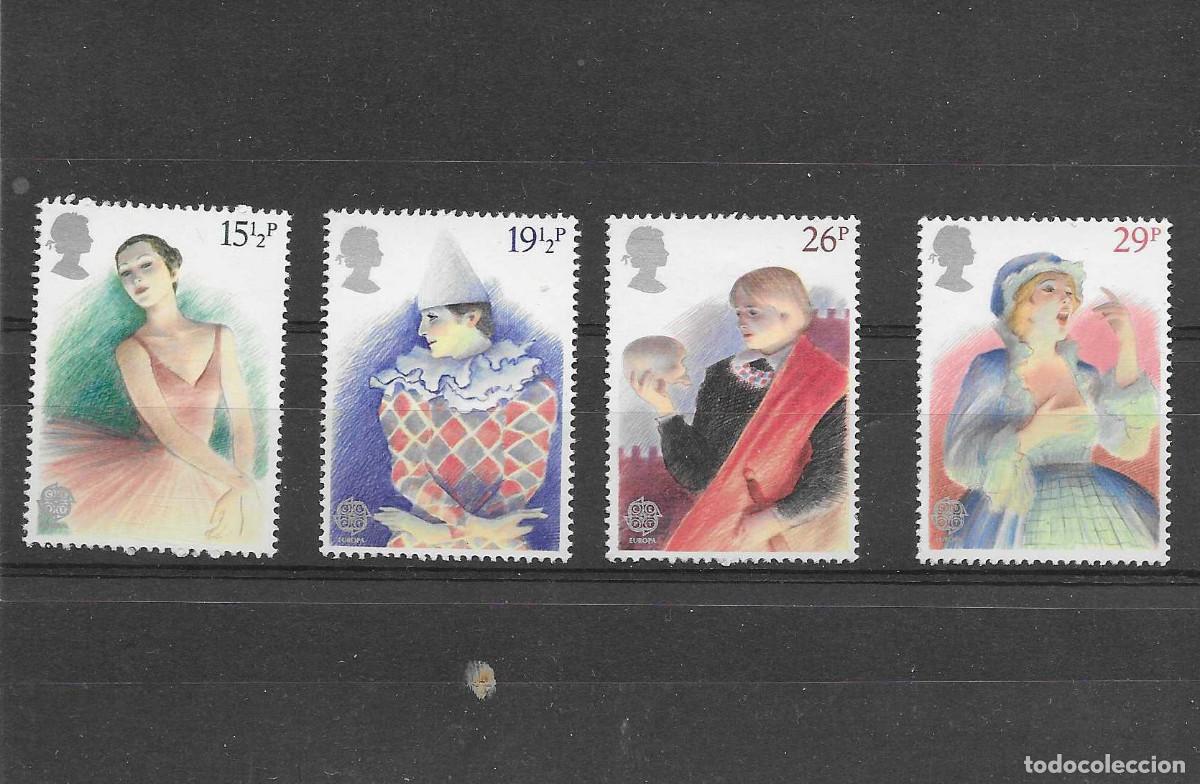 Sellos: Serie completa nueva de Gran Breta&ntilde;a de 1982. Tema Europa