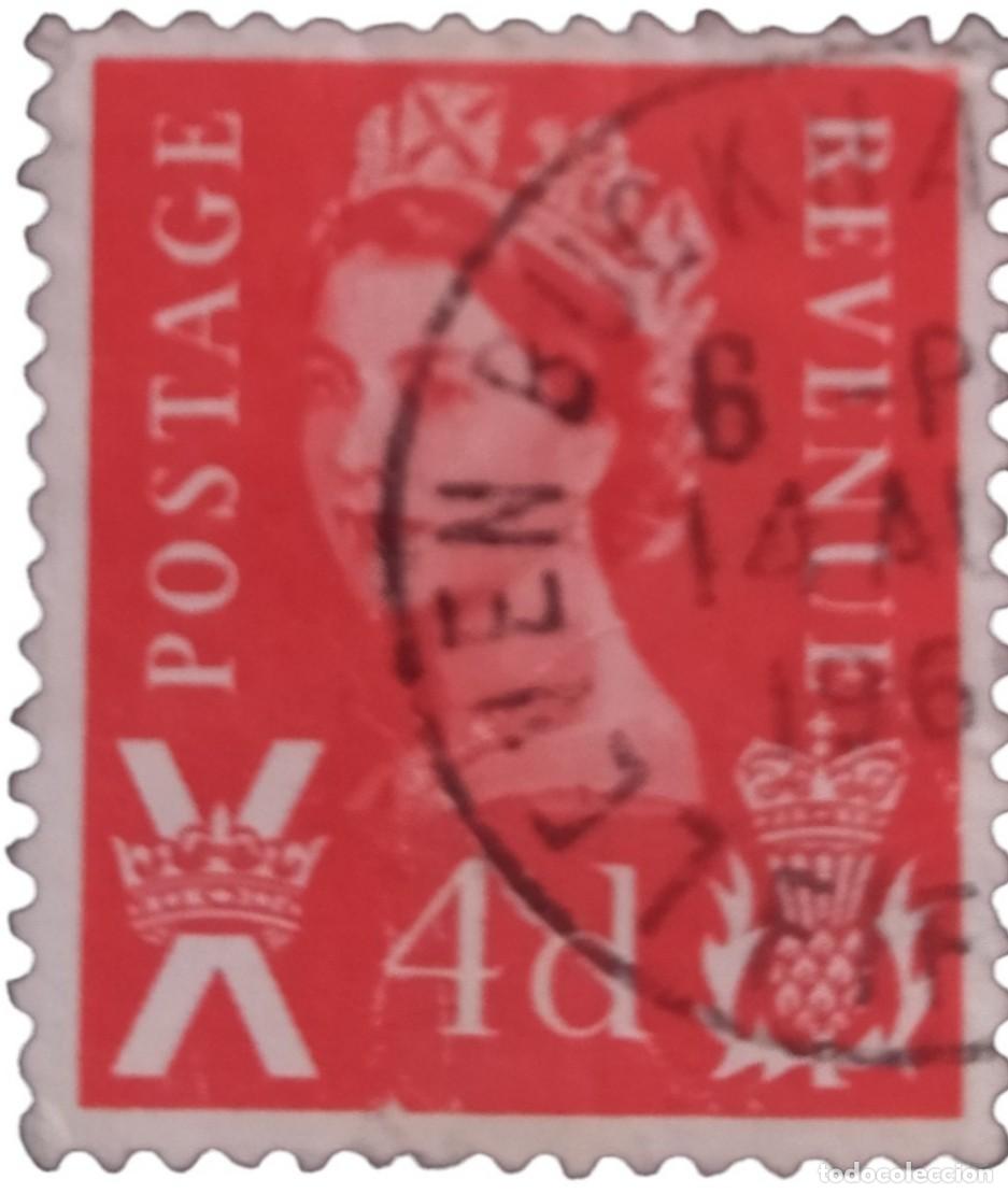 Sellos: Reino Unido 1969. Emisiones regionales de Escocia. Isabel II. USADO.