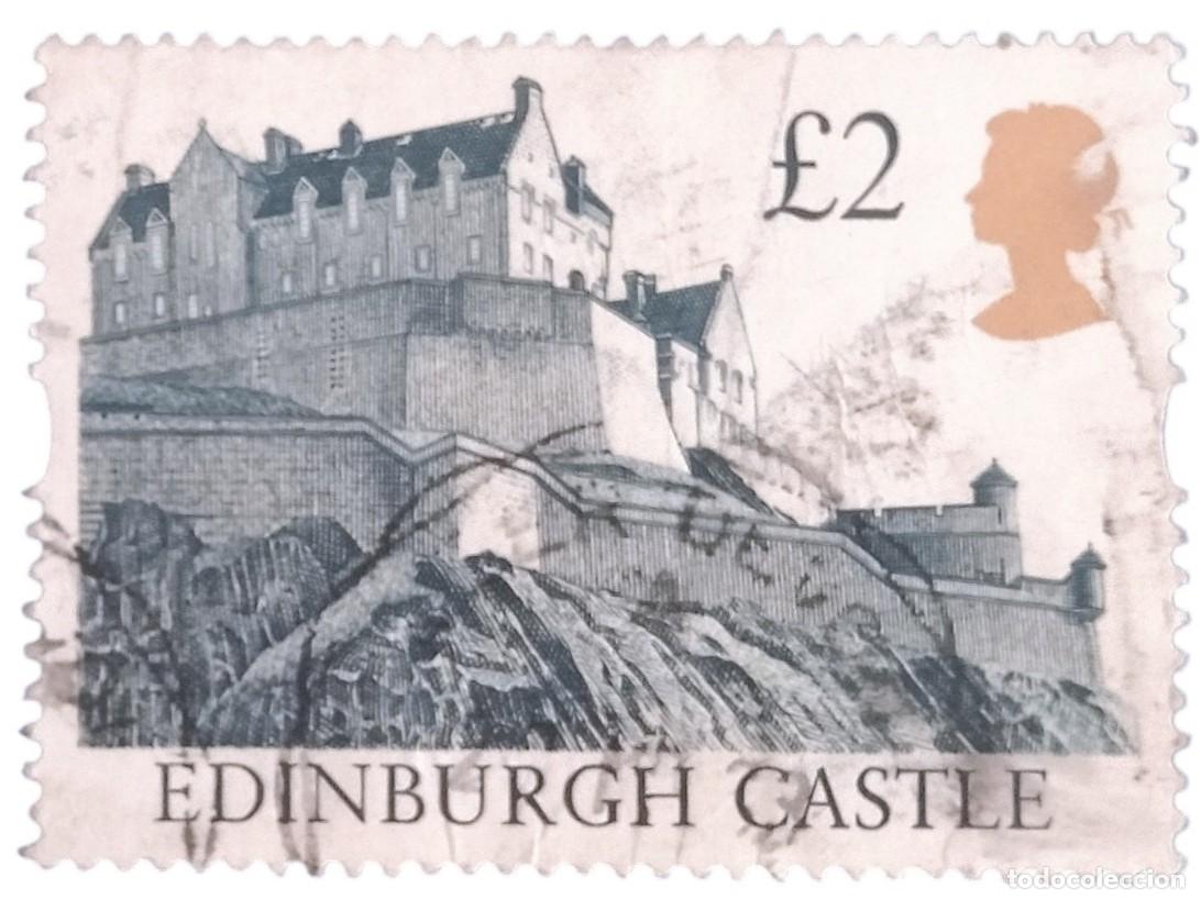 Briefmarken: GRAN BRETA&Ntilde;A 1997 Castillos. USADO.