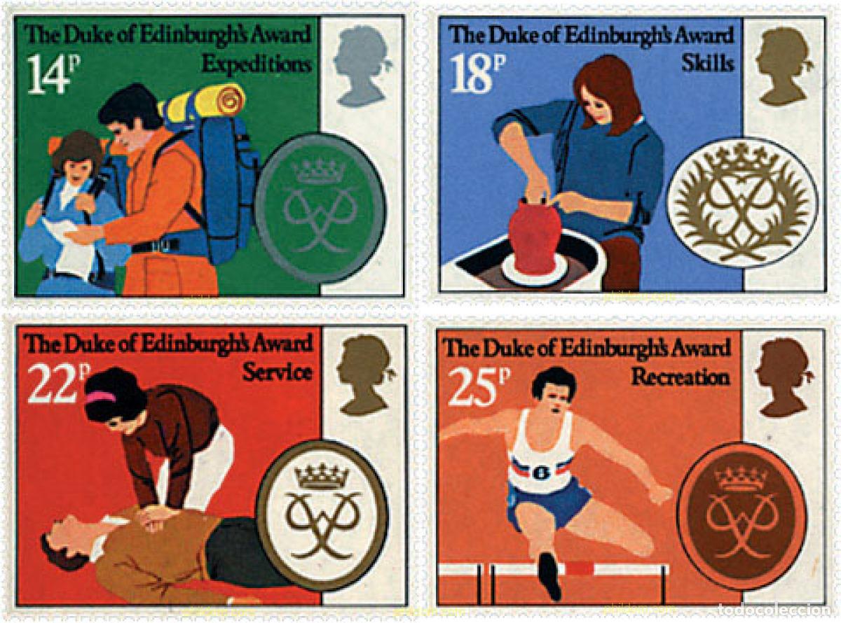 Sellos: 66122 MNH GRAN BRETA&Ntilde;A 1981 25 ANIVERSARIO DEL PREMIO DUQUE DE EDIMBURGO