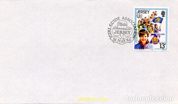 Sellos: 265376 USED JERSEY 1985 A&Ntilde;O INTERNACIONAL DE LA JUVENTUD