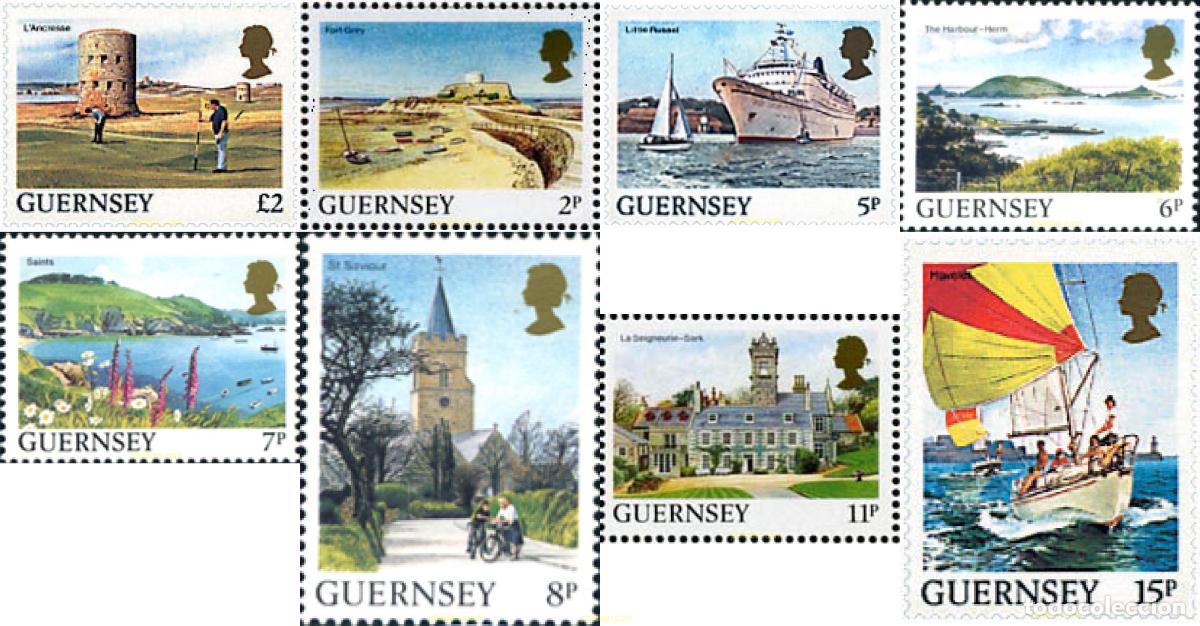 Sellos: 271047 MNH GUERNSEY 1985 VISTAS