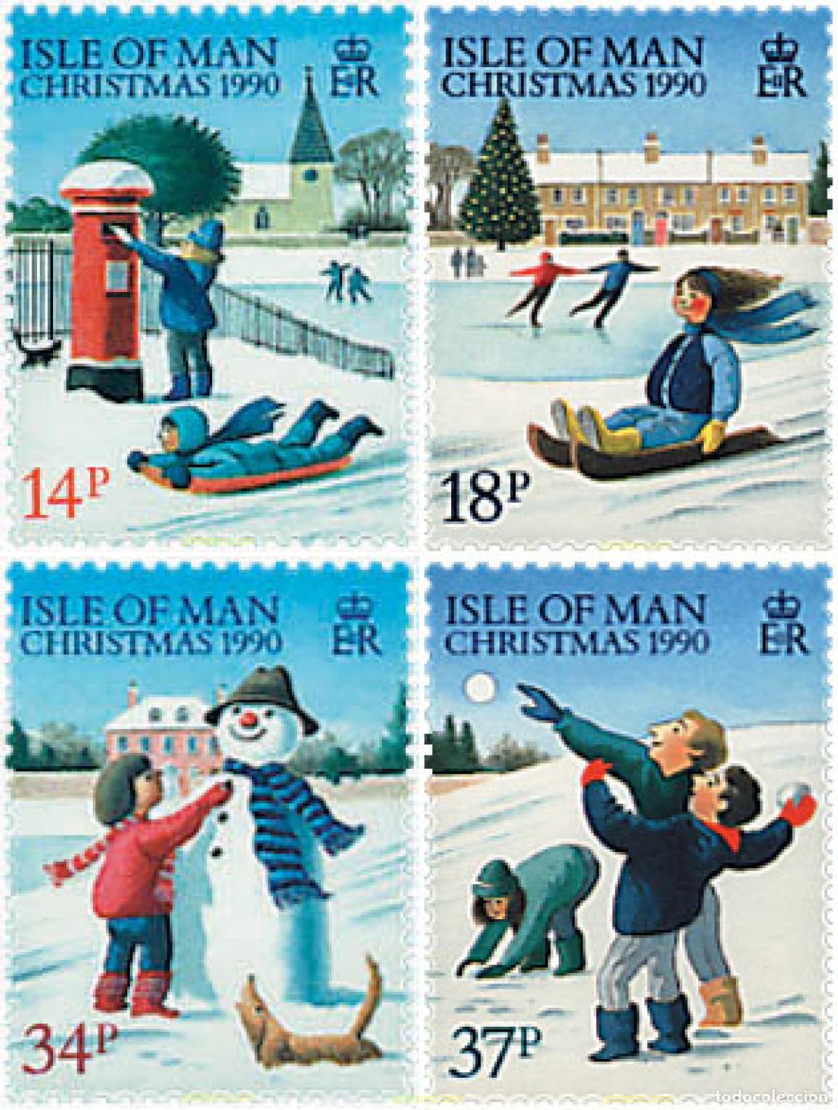 Sellos: 53944 MNH MAN 1990 JUEGOS INFANTILES