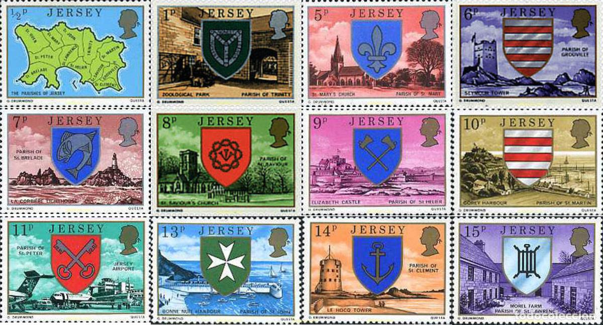 Sellos: 652115 MNH JERSEY 1976 MOTIVOS VARIOS