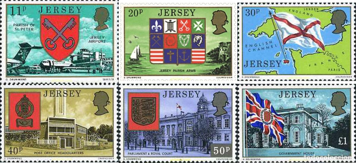 Sellos: 681602 MNH JERSEY 1976 MOTIVOS VARIOS