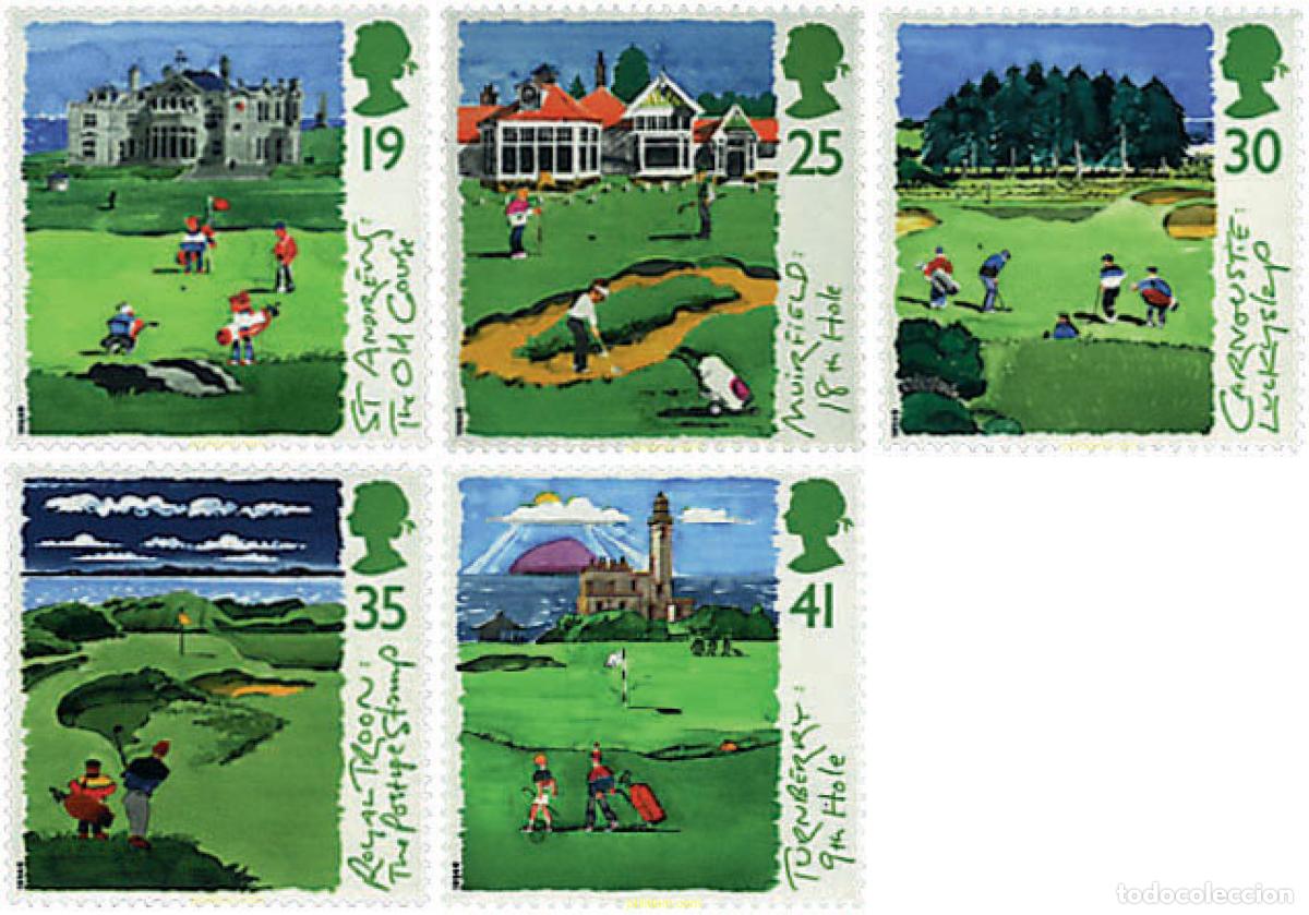 Sellos: 90646 MNH GRAN BRETA&Ntilde;A 1994 250 ANIVERSARIO DE LA HONORABLE COMPA&Ntilde;IA DE GOLFISTAS DE EDIMBURGO