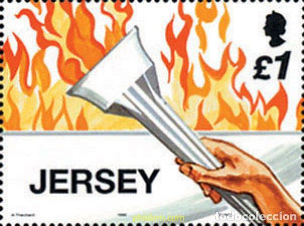Sellos: 139045 MNH JERSEY 1996 CENTENARIO DE LOS JUEGOS OLIMPICOS