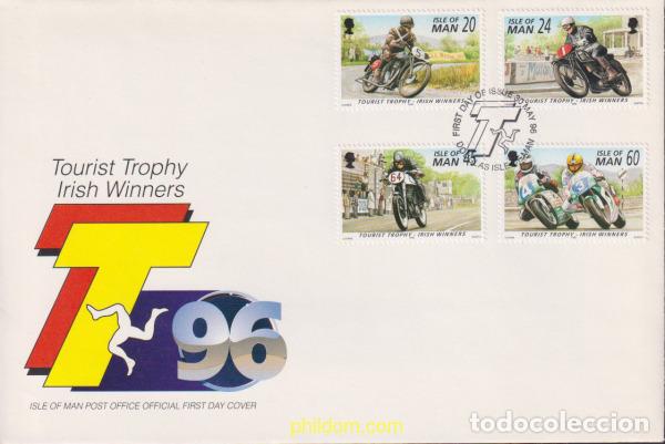 Sellos: 554481 MNH MAN 1996 TROFEO MOTOCICLISMO TURISTICO ISLA DE MAN