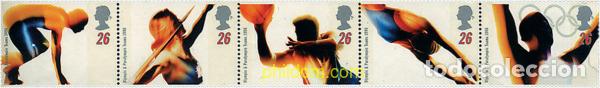 Sellos: 6684 MNH GRAN BRETA&Ntilde;A 1996 26 JUEGOS OLIMPICOS VERANO ATLANTA 1996 - JUEGOS PARALIMPICOS DE ATLANT