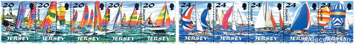 Sellos: 6929 MNH JERSEY 1998 LA VELA