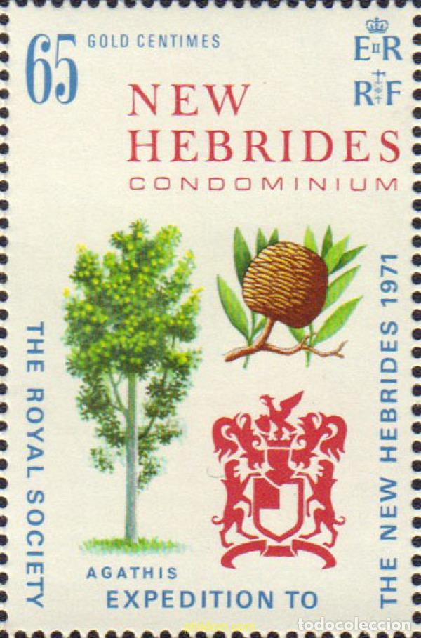 Sellos: 584705 MNH NUEVAS HEBRIDAS 1971 EXPEDICION