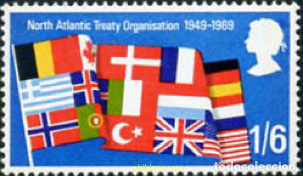 Sellos: 688924 MNH GRAN BRETA&Ntilde;A 1969 EUROPA CEPT. ANIVERSARIOS