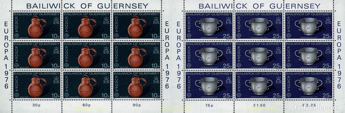 Sellos: 8899 MNH GUERNSEY 1976 EUROPA CEPT 1976 - ARTESANIA