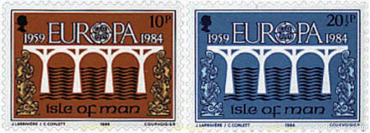 Sellos: 77241 MNH MAN 1984 EUROPA CEPT. 25 ANIVERSARIO DE LA CEPT