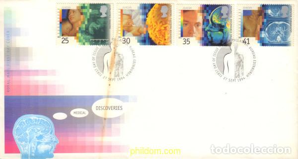 Sellos: 24410 MNH GRAN BRETA&Ntilde;A 1994 EUROPA CEPT. GRANDES DESCUBRIMIENTOS