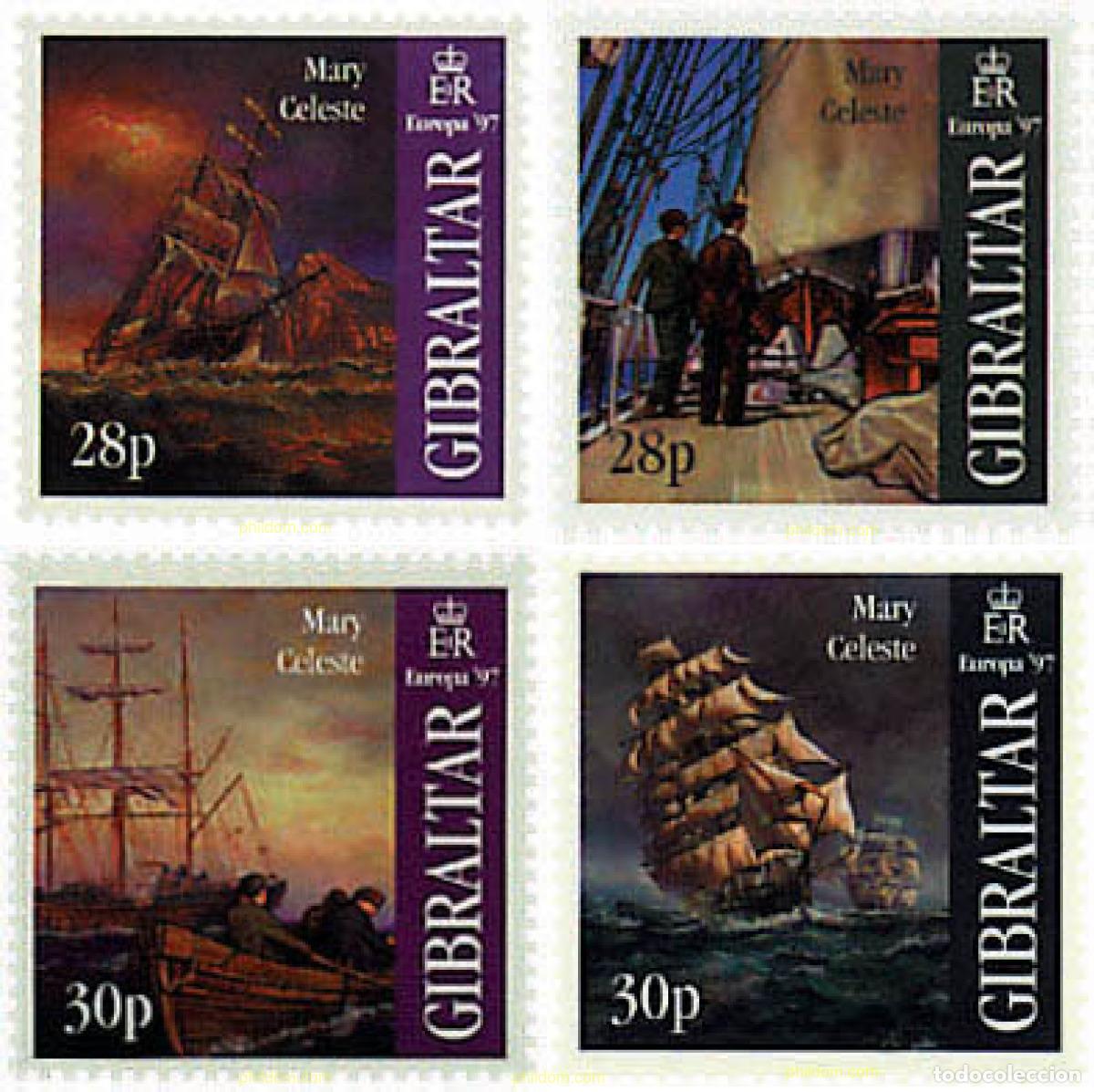 Sellos: 80824 MNH GIBRALTAR 1997 EUROPA CEPT. CUENTOS Y LEYENDAS