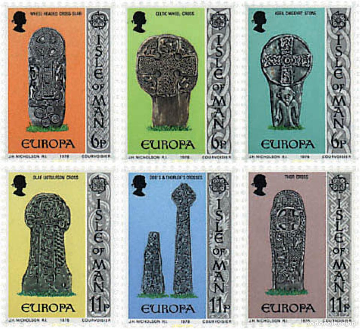 Sellos: 80459 MNH MAN 1978 EUROPA CEPT. ARQUITECTURA