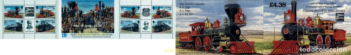 Sellos: 2707 MNH MAN 1992 CONSTRUCCION DE LA PRIMERA LINEA DEL FERROCARRIL TRANSCONTINENTAL