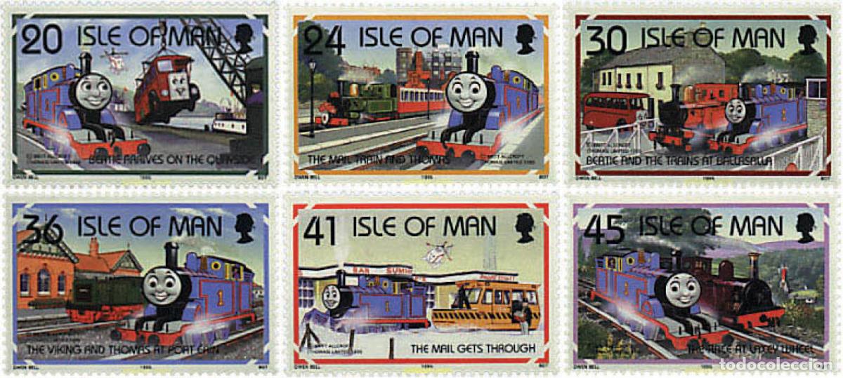 Sellos: 60793 MNH MAN 1995 THOMAS LA LOCOMOTORA