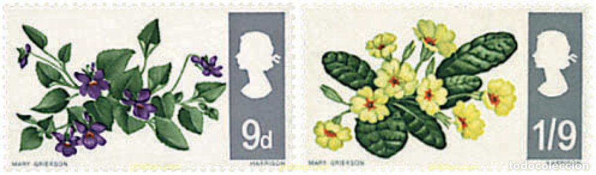 Sellos: 645777 MNH GRAN BRETA&Ntilde;A 1967 FLORES