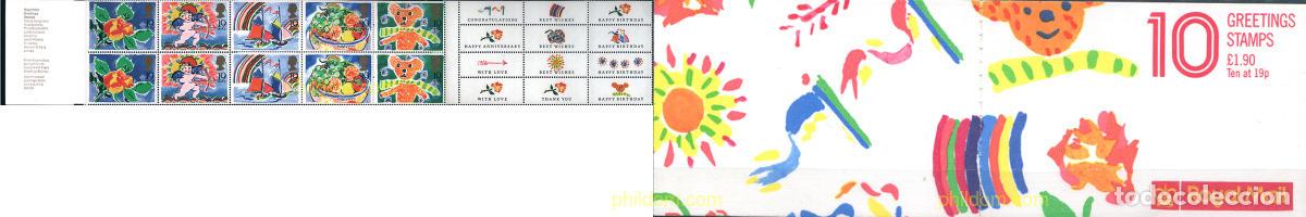Sellos: 2119 MNH GRAN BRETA&Ntilde;A 1989 SELLOS DE FELICITACION