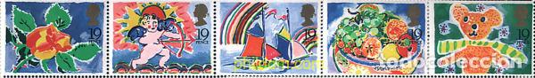 Sellos: 326526 MNH GRAN BRETA&Ntilde;A 1989 SELLOS DE FELICITACION