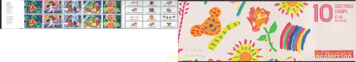 Sellos: 619971 MNH GRAN BRETA&Ntilde;A 1989 SELLOS DE FELICITACION