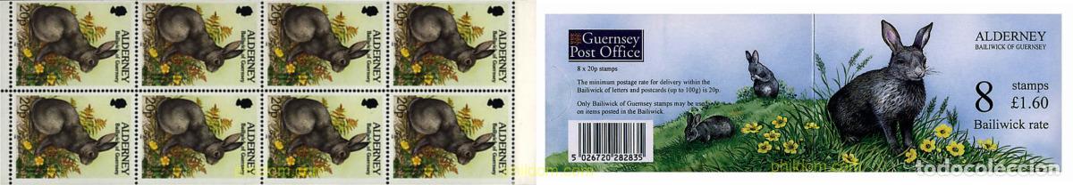 Sellos: 195269 MNH ALDERNEY 1994 FAUNA Y FLORA