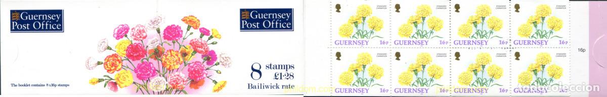 Sellos: 321579 MNH GUERNSEY 1993 FLORES DE GUERNSEY