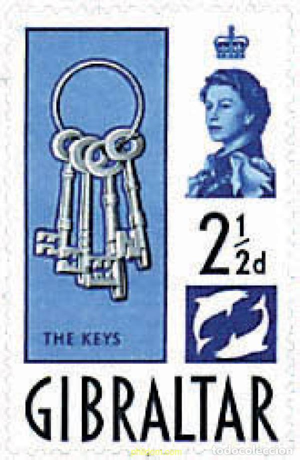Sellos: 681404 MNH GIBRALTAR 1960 MOTIVOS VARIOS