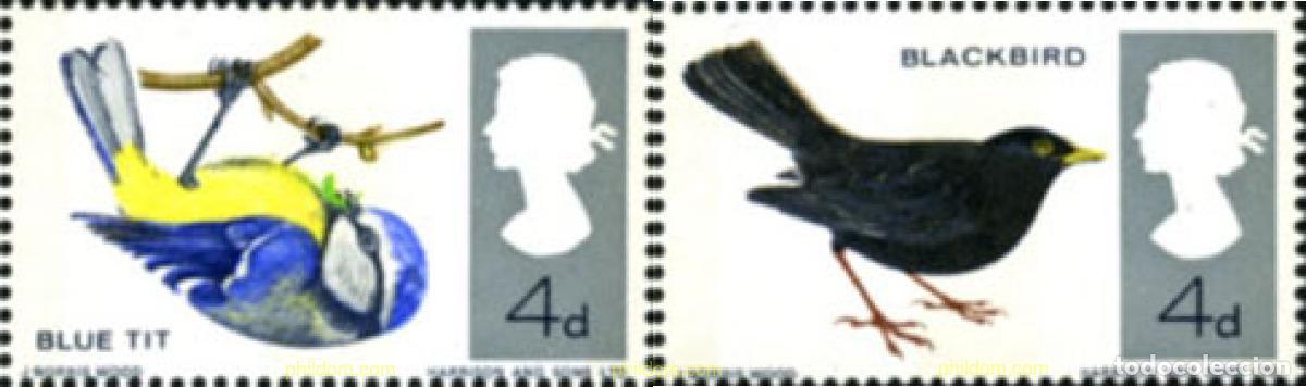 Sellos: 367296 MNH GRAN BRETA&Ntilde;A 1966 AVES