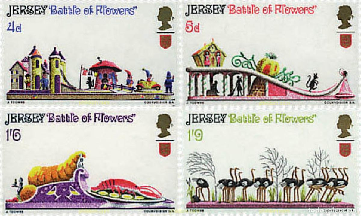 Sellos: 41580 MNH JERSEY 1970 GUERRA DE LAS FLORES