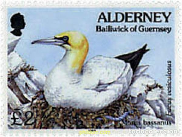 Sellos: 66297 MNH ALDERNEY 1995 FAUNA Y FLORA