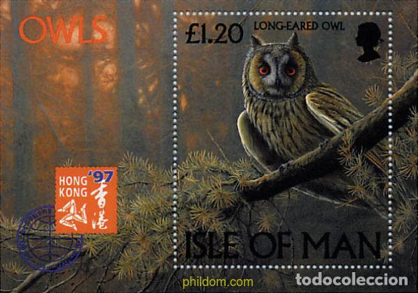 Sellos: 66484 MNH MAN 1997 AVES NOCTURNAS
