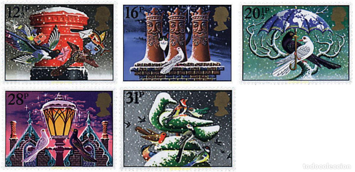 Sellos: 66128 MNH GRAN BRETA&Ntilde;A 1983 NAVIDAD