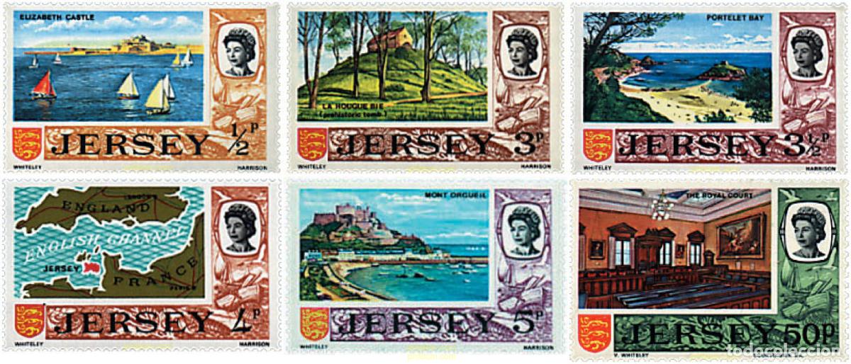 Sellos: 217859 MNH JERSEY 1971 MOTIVOS VARIOS