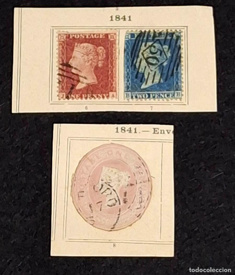 Sellos: 1841 Gran Breta&ntilde;a 3 sellos