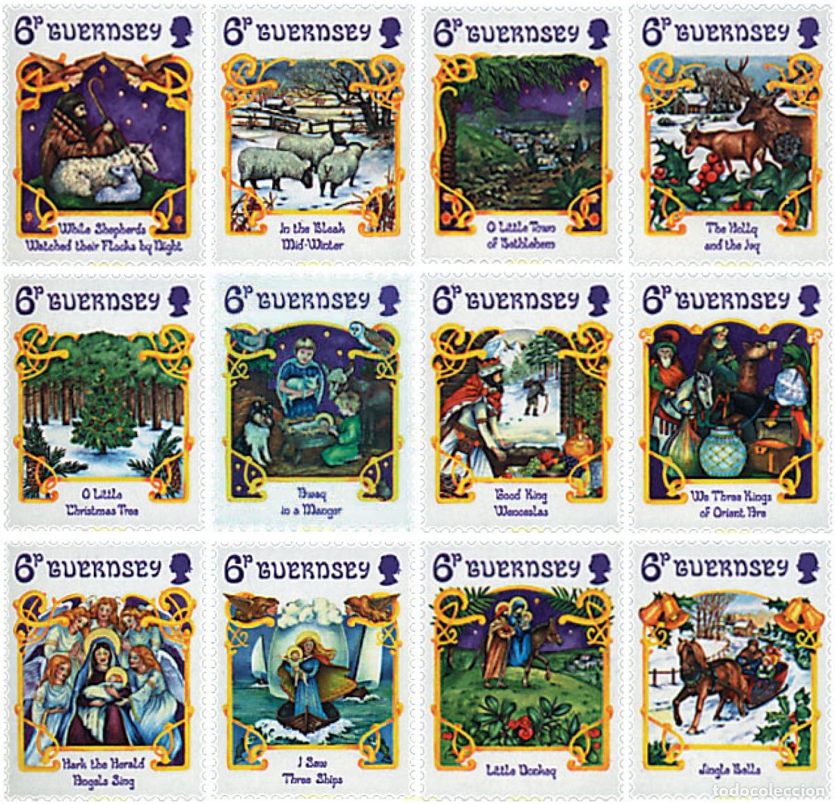 Sellos: 66220 MNH GUERNSEY 1986 NAVIDAD