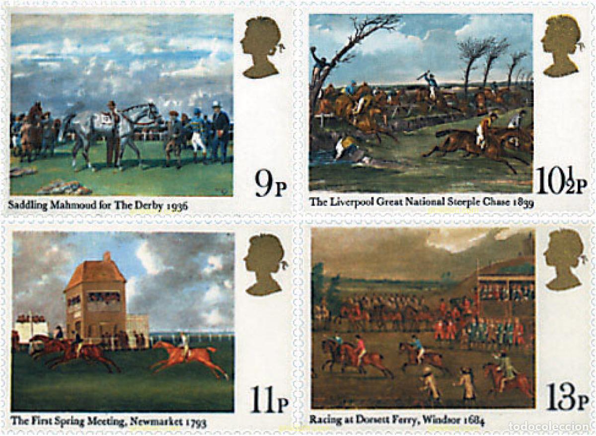 Sellos: 66116 MNH GRAN BRETA&Ntilde;A 1979 200 ANIVERSARIO DEL DERBY