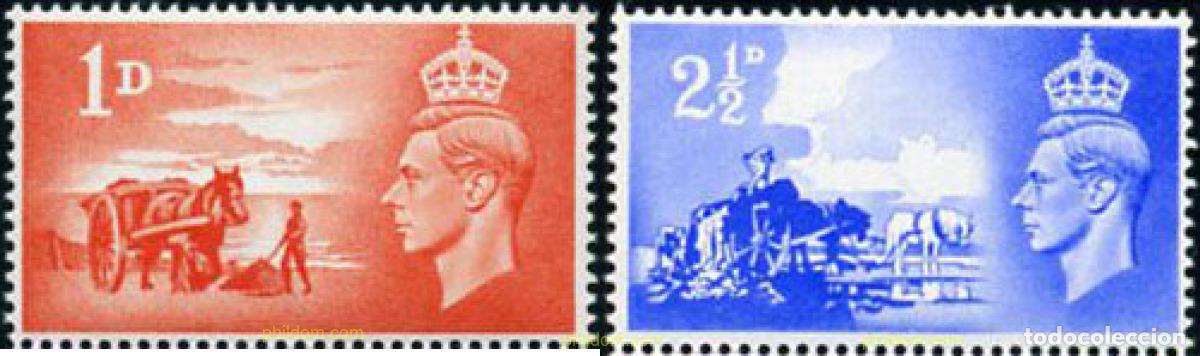 Sellos: 90501 MNH GRAN BRETA&Ntilde;A 1948 3 ANIVERSARIO DE LA LIBERACION DE LAS INLAS ANGLO- NORMANDAS