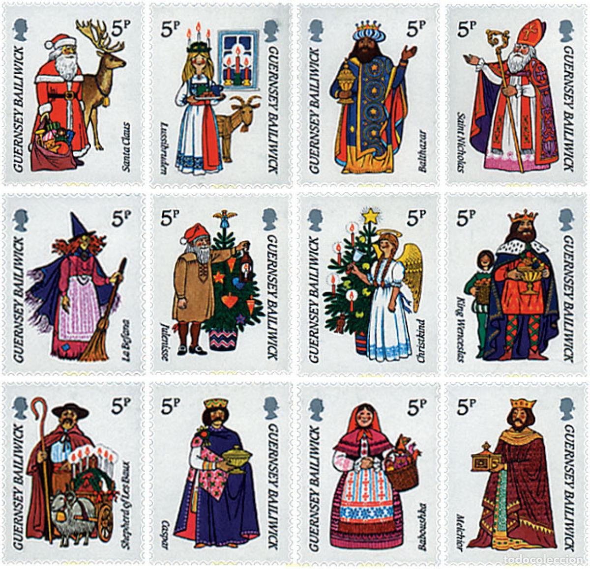 Sellos: 66185 MNH GUERNSEY 1985 NAVIDAD