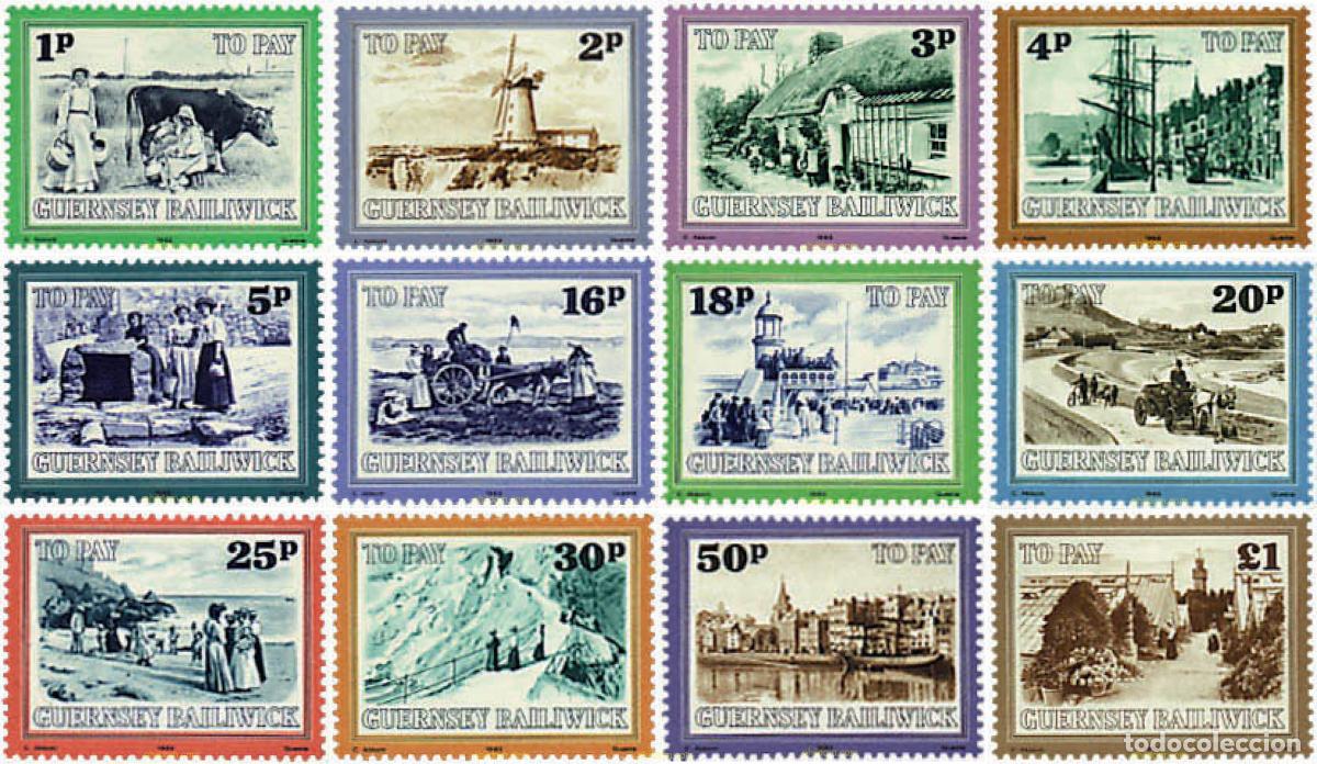 Sellos: 66179 MNH GUERNSEY 1982 VISTAS DE GUERNSEY