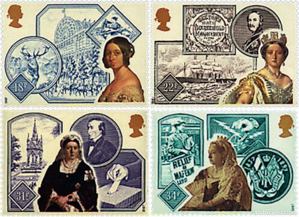 Sellos: 66135 MNH GRAN BRETA&Ntilde;A 1987 150 ANIVERSARIO DEL ACCESO AL TRONO DE LA REINA VICTORIA
