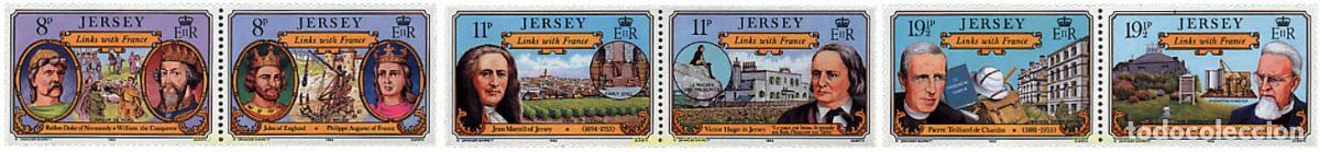 Sellos: 168048 MNH JERSEY 1982 UNION CON FRANCIA
