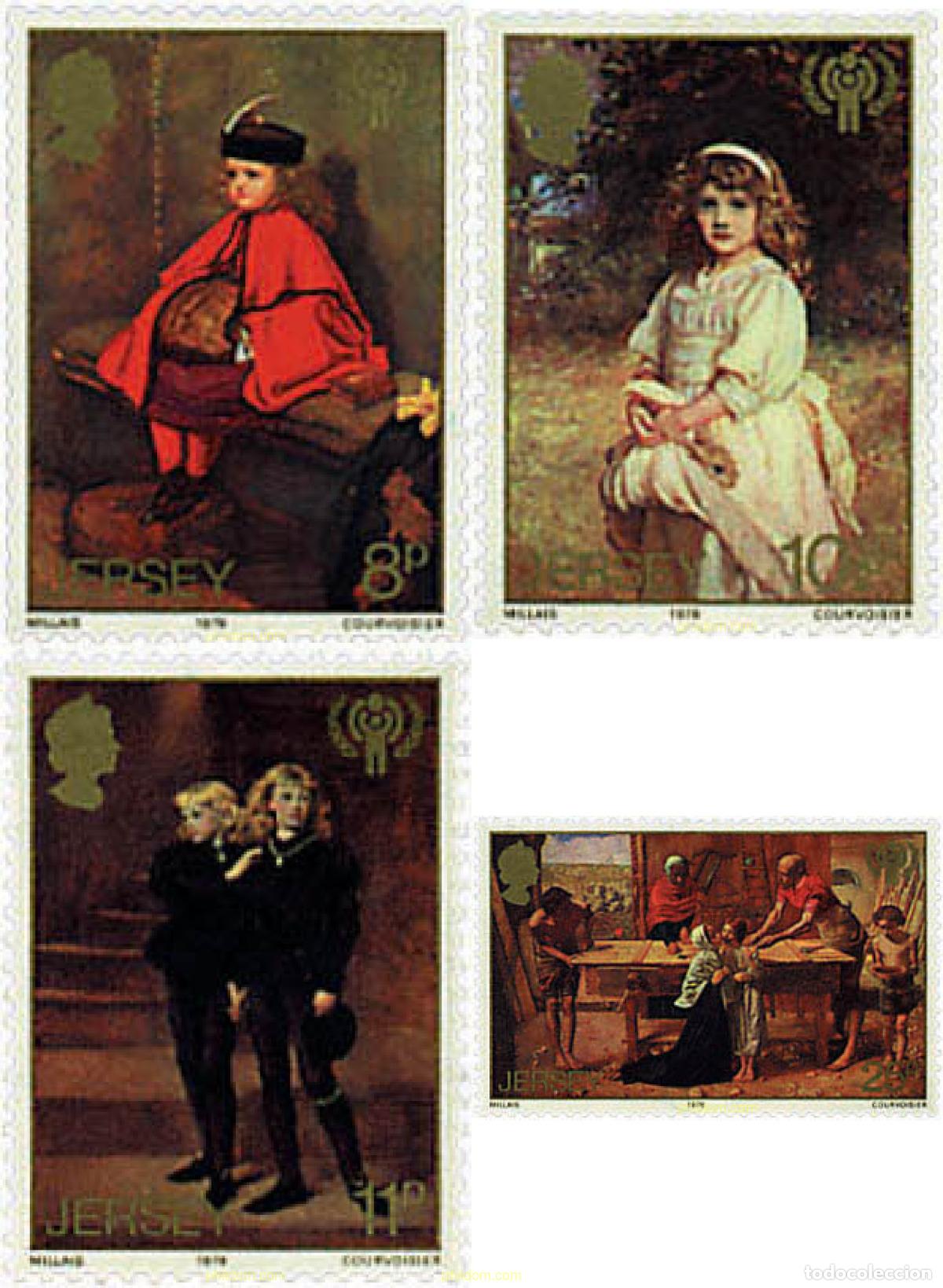 Sellos: 66510 MNH JERSEY 1979 A&Ntilde;O INTERNACIONAL DEL NI&Ntilde;O