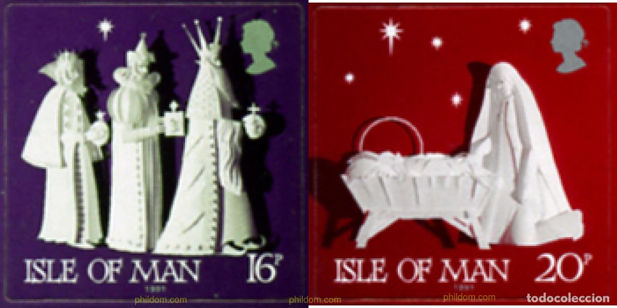 Sellos: 66411 MNH MAN 1991 NAVIDAD