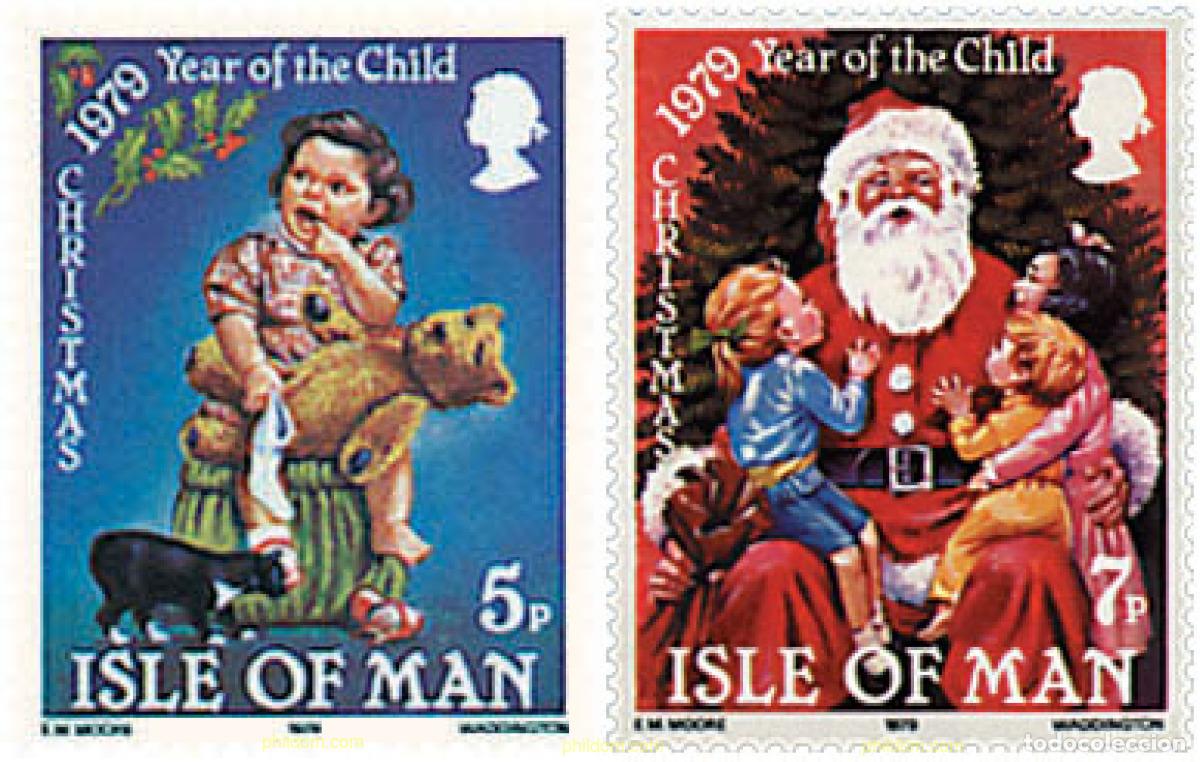Sellos: 66328 MNH MAN 1979 NAVIDAD. A&Ntilde;O INTERNACIONAL DE LA INFANCIA